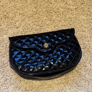 Chic Black Quilted Ganson Clutch